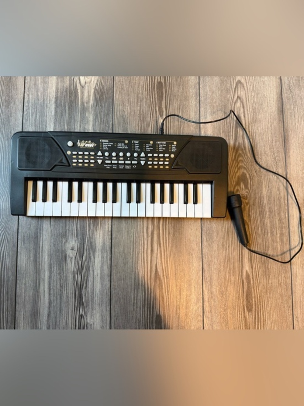 Mini Electronic Keyboard with Microphone - Portable Kid’s Piano 37 Keys 🎹